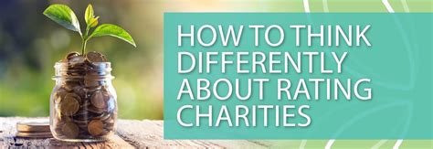 rating charities efficiency